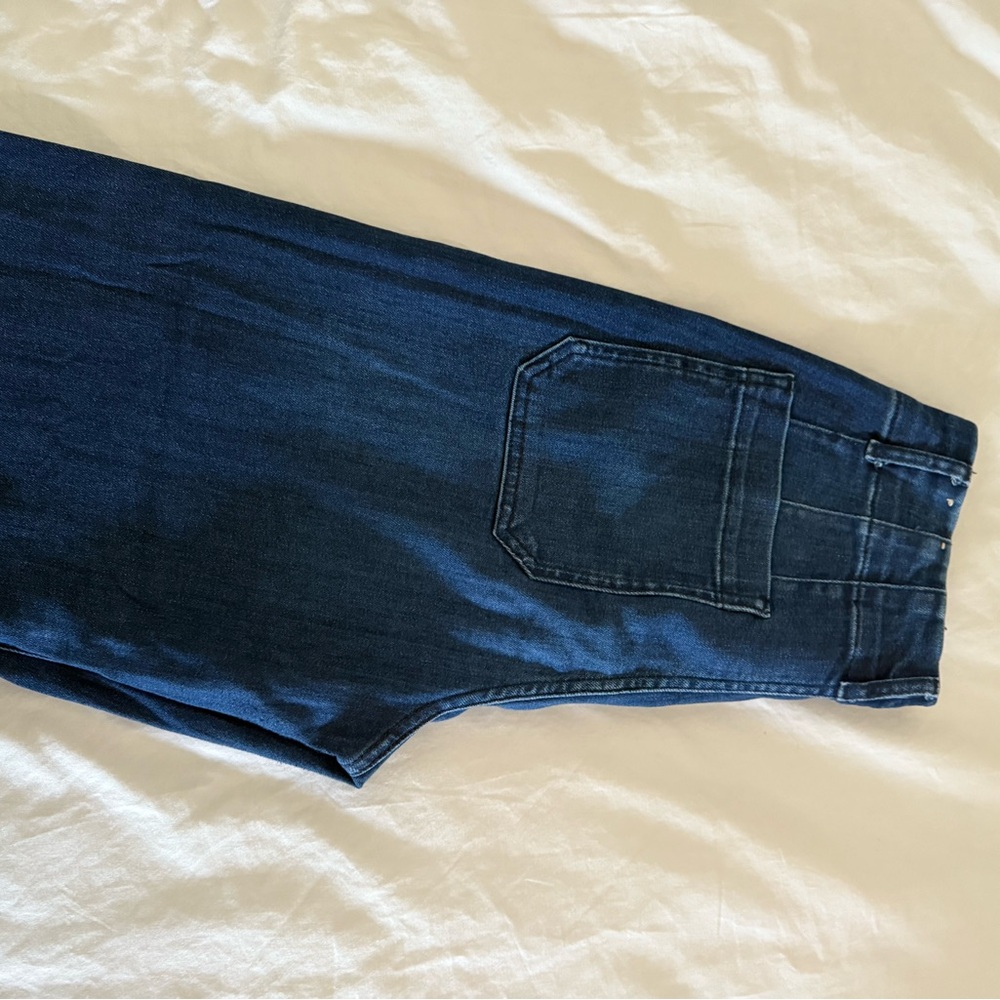 Anthropologie Blue Ankle Cropped Jeans